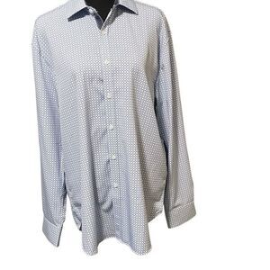 Society Of Threads Men’s Slim Fit Button Up L/S Shirt